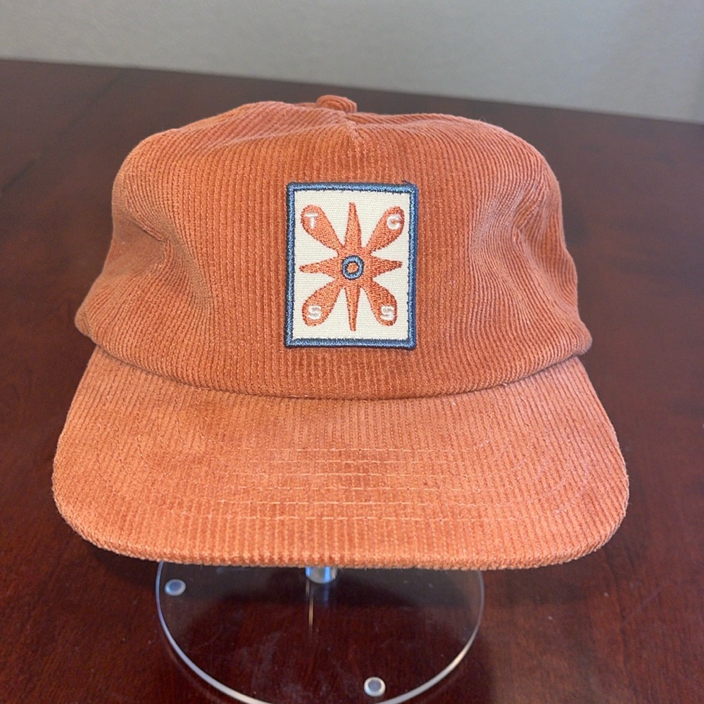 TCSS HIGHER GROUND CAP CLAY corduroy rust color Hawaiian touch one size sporty